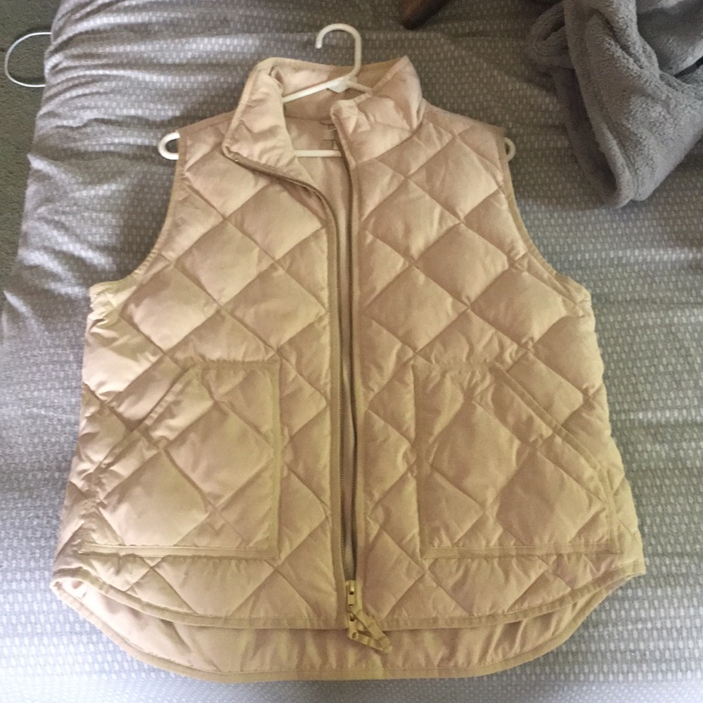 jCrew quilted vest